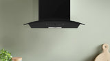 Bosch DWA68IJ60I Series 4 Wall-Mounted Cooker Hood 60 cm Black