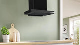 BOSCH DWB68IJ60I Auto Clean Wall Mounted Black 1300 CMH Chimney