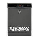 Godrej Eon Dishwasher |12 place setting | Anti-Germ CrystaLight powered by UV Technology | Extra Hygiene Function| Perfect for Indian Kitchen| A+++ Energy rating | DWF EON VES 12B UTI GPGR