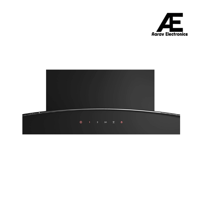 Bosch Series 4 60cm Wall-Mounted Chimney | 730 m³/hr Suction | Touch Control | 4 Speed Settings | LED Lighting | Matt Black - DWGA68G60I