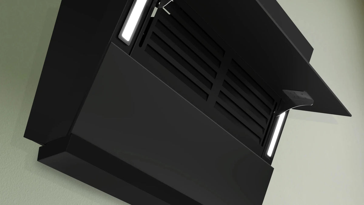 BOSCH DWK68IJ60I Auto Clean Wall Mounted BLACK 1200 CMH Chimney