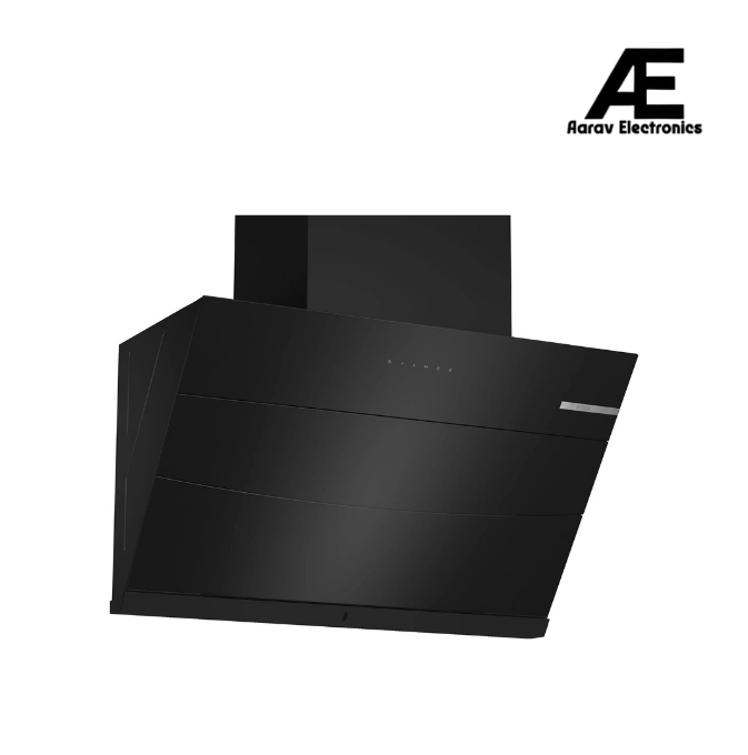 Bosch Serie | 4 Wall Mounted Inclined Design Cooker Hood 90 Cm Black DWKA98G60I