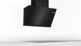 Bosch 90 cm Wall-mounted Self Clean Technology Integrated motor in hood chimney Touch Control, (Flat Black DWKA98H60I)