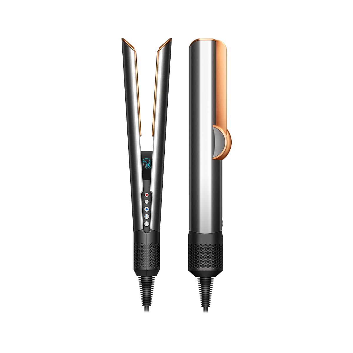 Dyson Airstrait HT01-BNBC-IN Hair Straightener | Wet to Dry Styling, No Heat Damage, LCD Display