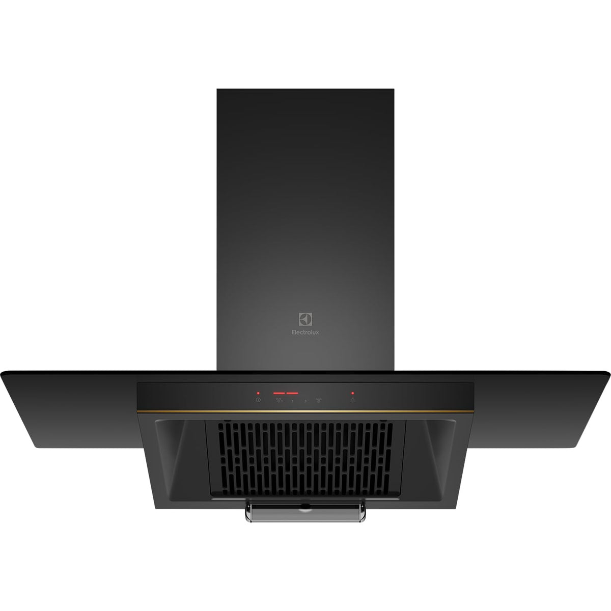 Electrolux 90cm Straight Glass Chimney for up to 180 sqft Kitchen, AutoClean, UltimateTaste 500, Black, ECC9681G