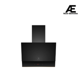Electrolux 60cm Slope Chimney for up to 195 sqft Kitchen, UltimateTaste 500, Black, ECS6081G