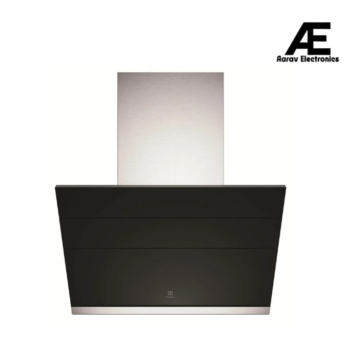 Electrolux 90cm Slope Chimney for up to 440 sqft Kitchen, Filter-Free, PowerBoost, UltimateTaste 500, Stainless Steel, ECS9610K