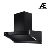 Electrolux 90cm semi vertical Chimney for up to 500 sqft Kitchen, Filter-Free, PowerBoost, UltimateTaste 700, Stainless Steel, (ECS9939KB,Black Metal)