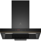 Electrolux 60cm T-Box Chimney for up to 180 sqft Kitchen, AutoClean, UltimateTaste 500, Black, ECT6281G