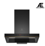 Electrolux 60cm T-Box Chimney for up to 180 sqft Kitchen, AutoClean, UltimateTaste 500, Black, ECT6281G