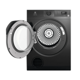Elextrolux 8.5 kg Fully Automatic Front Load Dryer (UltimateCare 300, EDV854N3SB, Reverse Tumbling Technology, Dark Silver)