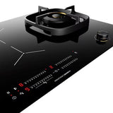 Electrolux 90cm Ultimate Taste 900 built-in hybrid induction hob with 4 cooking zones EHH957BE