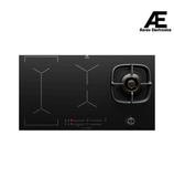 Electrolux 90cm Ultimate Taste 900 built-in hybrid induction hob with 4 cooking zones EHH957BE