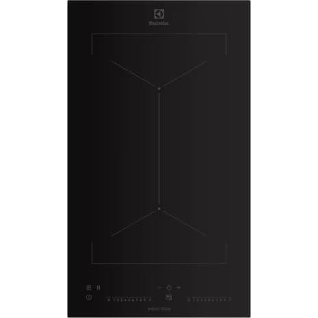 Electrolux 30cm UltimateTaste 500 2-burner built-in induction hob (EHI3251BE,Black)