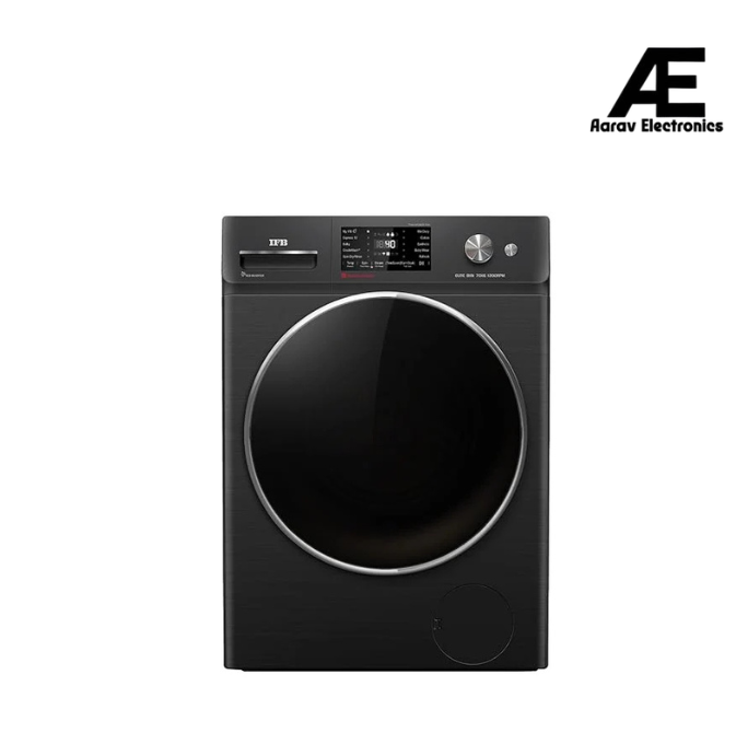 IFB 7 kg Fully Automatic Front Loading Washing Machine With Powered By AI,9 Swirl, 2X Power Steam,Refresh, (Black Hairline Finish, ELITE BXN 7012HK CMS In-built Heater), 4 years Comprehensive Warranty