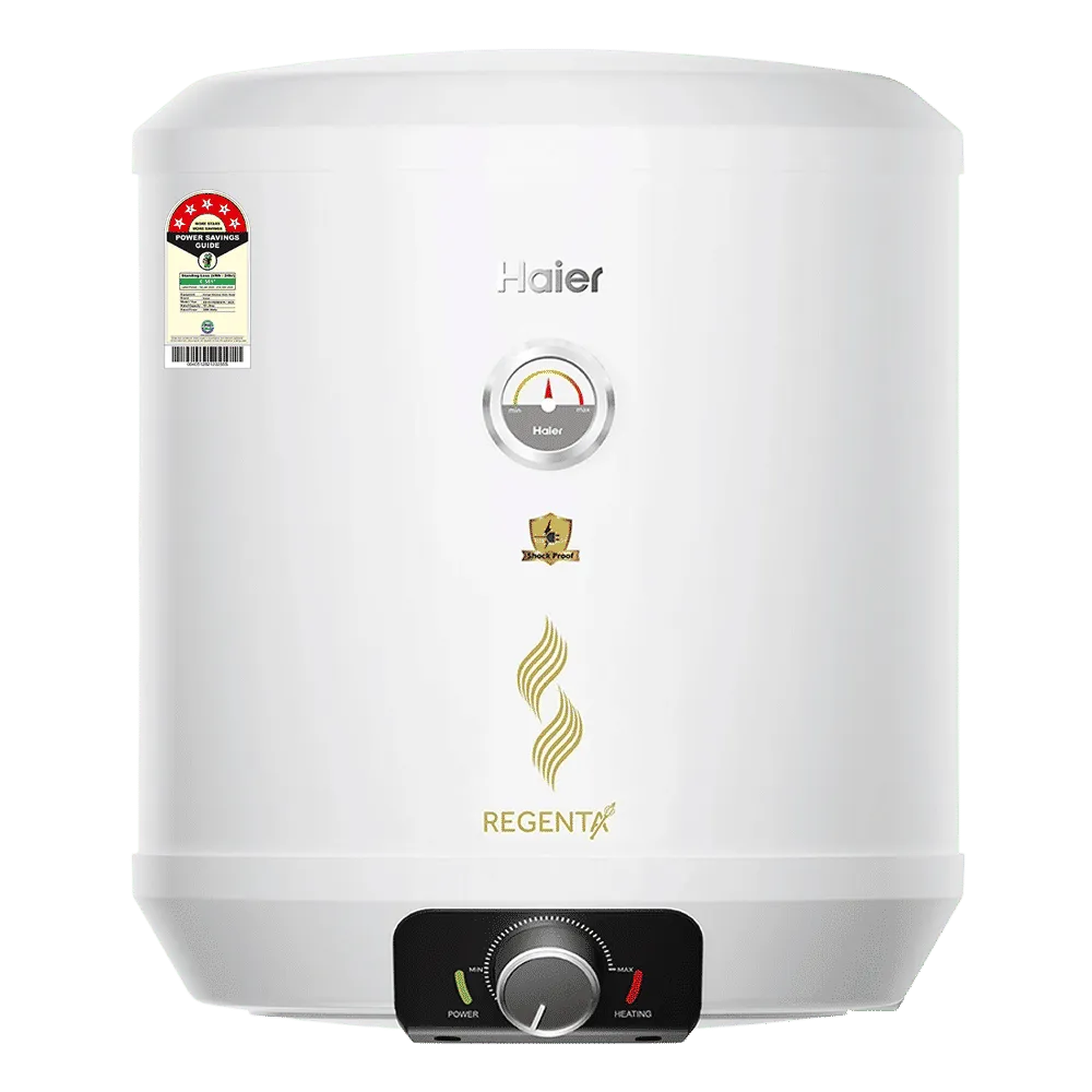 Haier 15L Cylindrical 5 star Water Heater ES15V-REGENTA (W)