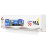 Panasonic EU 7 in 1 Convertible 1.5 Ton 3Star Inverter Split,(100% Copper Condenser, CS/CU-EU18BKY3XF),55°Tested,Ag clean Filter,4Way Swing, Eco tough Outdoor Crystal Clean Technology &amp; Shild Blue+