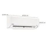 Panasonic 1.5 Ton 3 Star Inverter Split AC (PM 0.1 Filter, 8-in-1 Convertible, High Airflow,Dustbustor Outdoor Clean,100% Copper Condenser, CS/CU-EU18CKY3F, 2026 Model, White)