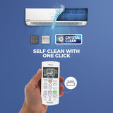 Panasonic 2 Ton 5 Star Inverter Split AC (100% Copper Condenser, 7 in 1 Convertible 4 Way Swing, PM 0.1 Air Purification Filter, 2024 Model, CS/CU-EU24AKY5 White)