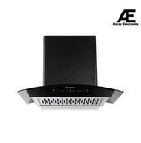 Faber60cm 6 way Silent Suction,1250m3/hr, Autoclean Chimney, 12Yr Warranty on Motor (HOOD EVEREST 3D IN HC SC FL LG 60||Filterless||Touch&amp;Gesture Control||Light Grey)