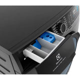 Electrolux 10kg 5 Star EcoInverter Fully Automatic Front Load Washing Machine, Full Load Vapour Wash for Sustainable Clothing, Hygienic Care, UltimateCare 500, EWF1024R5SB,Dark Silver)