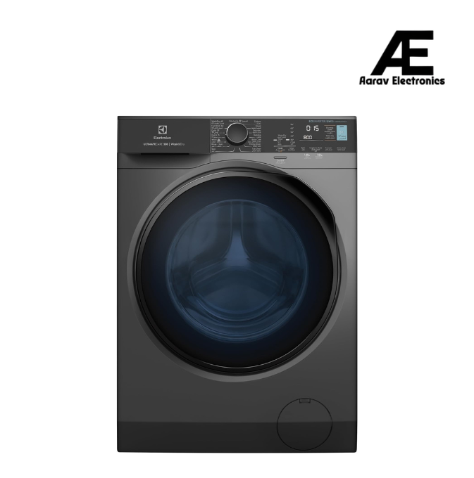 Electrolux 9/6 KG Washer Dryer, 1200 RPM, EcoInverter BLDC Motor, Fully Automatic Front Load Combo Washing Machine, 15 Programs - UltraMix, AddClothes, Delay Timer, Child Lock, EWW9024P5SB
