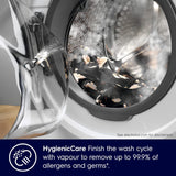 Electrolux 9kg / 6kg 5 Star Fully Automatic Front Load Washer Dryer with UltraMix, Full Load Vapour Wash for Sustainable Clothing, Hygienic Care, EcoInverter, White, UltimateCare 500, EWW9024P5WB