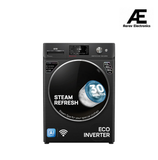 IFB 10 Kg 5 Star, DeepClean®, AI Powered, WiFi, Fully Automatic Front Load Washing Machine (EXECUTIVE PLUS BXN 1014KH, PowerSteam®, 9 Swirl, Steam Refresh, Inbuilt Heater, Eco Inverter, Black VCM) (Open box / without box)