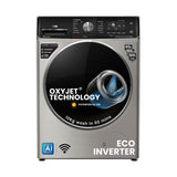 IFB 10Kg 5 Star with Deep Clean Oxyjet Technology, AI Powered, Fully Automatic Front Load Washing Machine (EXECUTIVE PLUS VSC 1014 SSL, Steam Refresh Program, Wi-Fi, Eco Inverter, SUS VCM, silver)