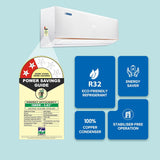 Blue Star FA219DXUHD 1.6 Ton 2 Star Fixed Speed Split AC, Copper Condenser, 4-Way Swing, Turbo Cool (2026)