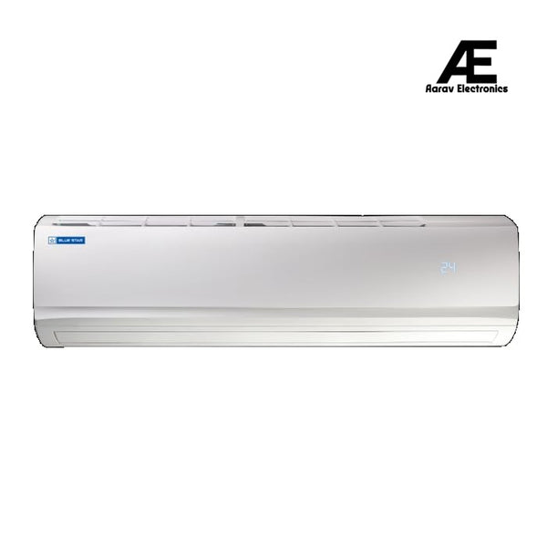 Blue Star 2.2 Ton 2 Star Fixed Speed Split AC With 49 Inch Large Indoor| Copper Condenser | Turbo Cooling |Self Diagnosis | Auto Restart | Dry Mode | Hidden Display | White (2025 Model ,FA226ACUHD)