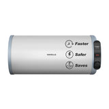 Havells Fabia Slim 15L Horizontal Right Storage Water Heater(Geyser)|Faster Heating|Safer to use|Saves electricity|Anti Rust Tank|Incoloy Element|7 Year Tank Warranty| Free Installation &amp; Flexi Pipes