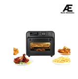 Faber Air Fryer Oven 20L,1500 Watts, Digital Control, Bake Tray, SS Wire Tray & Basket, Crumb Tray, | 15 Preset Auto Program | Bake,Roast,Fry,Toast,Defrost | FAO 20L BK 15DF