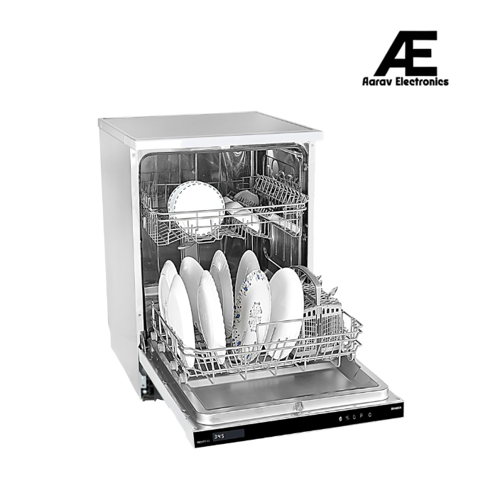 FABER 14 Place Settings Built-in Dishwasher with Salt &amp; Rinse Aid Indicators (FBID 8PR 14S,Stainless Steel)