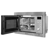 Faber 20 L Built-in Microwave Oven with Grill, 10 Auto Cook Menus & Stainless Steel Finish - FBIMWO 20L SG