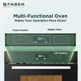 Faber 44 L Built-in Microwave Oven with 13 Auto Cook Menus, Grill & Convection - FBIMWO 44L CGS TC
