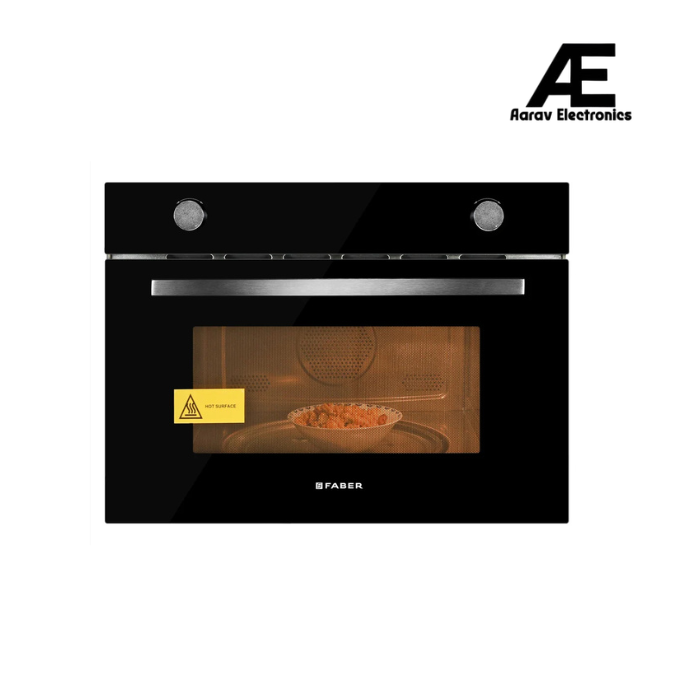 Faber 38 L Built-in Microwave Oven with Grill, Microwave & Convection Cooking, Combination Cooking & Black Mirror Glass - FBIMWO 38L GLM