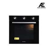 Faber 80L Black Finish Built-In Oven || Push/Pull Knob Control with Digital Display || 4 Cooking Functions with Grill Rack, Universal Pan|| FBIO 80L 4F BK with 1 Yr Comprehensive Warranty