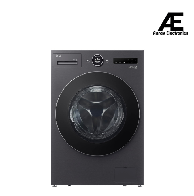 LG FDX92010A9K 20/10 Kg Front Load Washer Dryer, AI Direct Drive 2.0, Wi-Fi, Steam+
