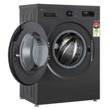 LG 7 Kg 5 Star Inverter Direct Drive Fully Automatic Front Load Washing Machine (FHB1207Z4M, Middle Black, 2025 Model)