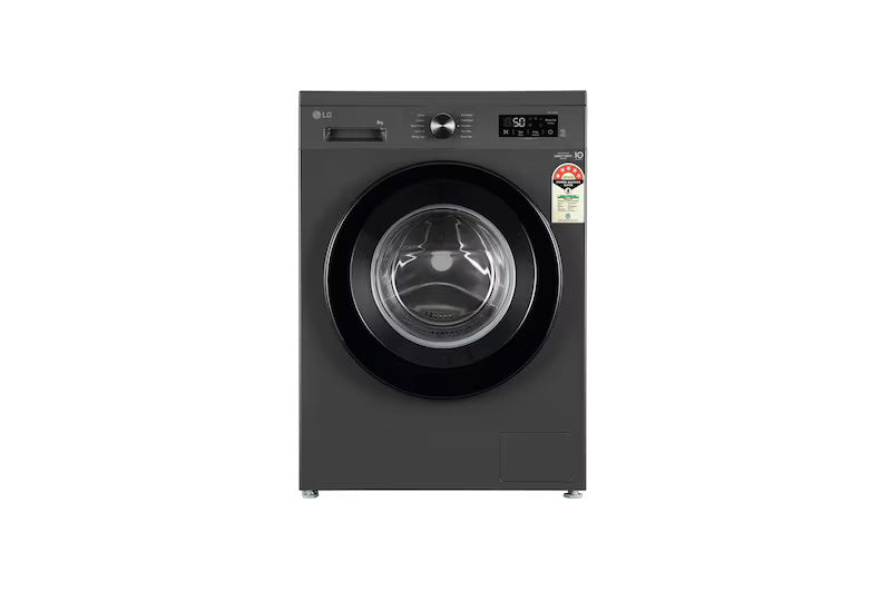 G 8Kg Front Load Washing Machine, Inverter Direct Drive™, Middle Black, 5 Star, FHB1208Z2M