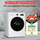 LG 9 Kg 5 Star Wi-Fi, Steam, Inverter Direct Drive Technology, 6 Motion DD, Fully-Automatic Front Load Washing Machine (FHB1209Z4W, Allergy Care, In-Built Heater, Touch Panel, Blue White)