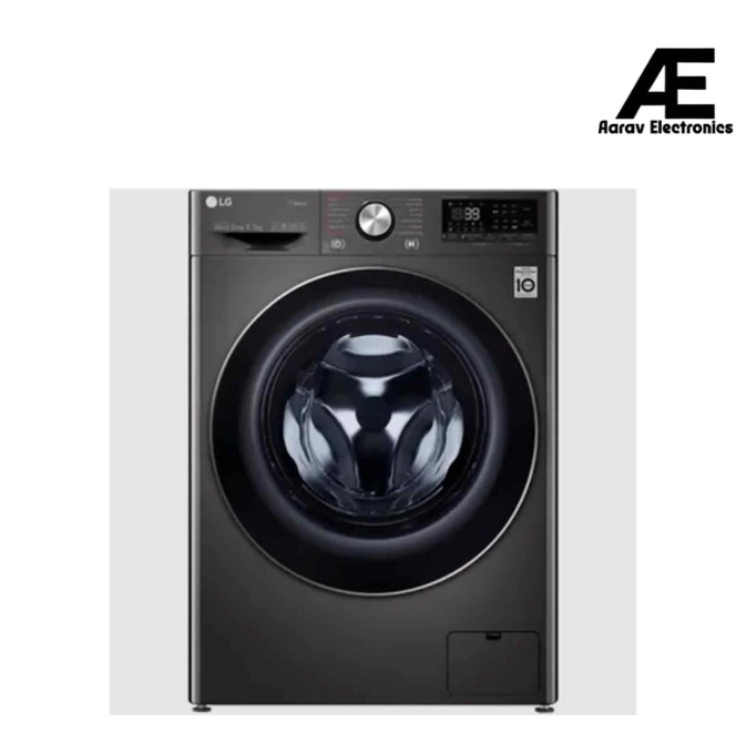 LG 9 kg/5 kg 5 Star WiFi Fully Automatic Front Load Washer Dryer (In-built Heater, FHD0905STB, Black)