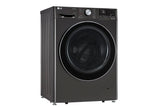 LG 12 Kg (Wash) / 7 Kg (Dry), AI Direct Drive Technology, Steam+ &amp; Wi-Fi Front Load Fully Automatic Washer Dryer (FHD1207STB, Intelligent &amp; Convenient Fabric Care &amp; Turbowash 360, Platinum Black)
