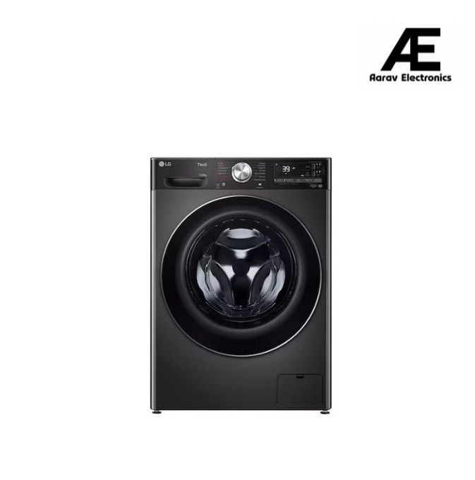 LG 13/08Kg Front Load Washer Dryer, AI Direct Drive™, ez-Dispense, Black VCM, FHD1308STB