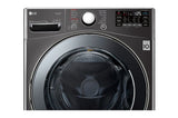 LG 21 Kg Wash / 12 Kg Dry AI Direct Drive Wi-Fi Fully Automatic Front Load Washer Dryer with Inbuilt Heater, Black VCM (FHD2112STB)