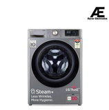 LG FHP1209Z7P 9 Kg 5 Star AI Direct Drive™ Wi-Fi Fully Automatic Front Load Washing Machine with Steam+™, Wrinkle Care, Allergy Care & Platinum