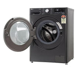 LG 12 Kg 5 Star AI Direct Drive™ Fully Automatic Front Load Washing Machine (FHP1412Z9B, Platinum Black, TurboWash 360, Steam, Wi-Fi,)Platinum Black