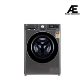 LG 12 Kg 5 Star AI Direct Drive™ Fully Automatic Front Load Washing Machine (FHP1412Z9B, Platinum Black, TurboWash 360, Steam, Wi-Fi,)Platinum Black