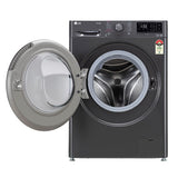 LG 9 Kg 5 Star Wi-Fi Inverter AI Direct-Drive Touch Panel Fully Automatic Front Load Washing Machine Appliance (FHV1409Z4M, Steam for Hygiene, In-Built Heater, 6 Motion DD, Middle Black)